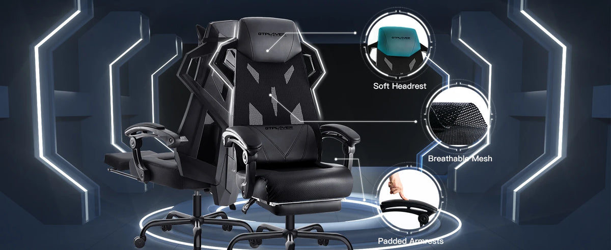 Ergosed GTPLAYER - Gaming Ergonomski pisarniški stol