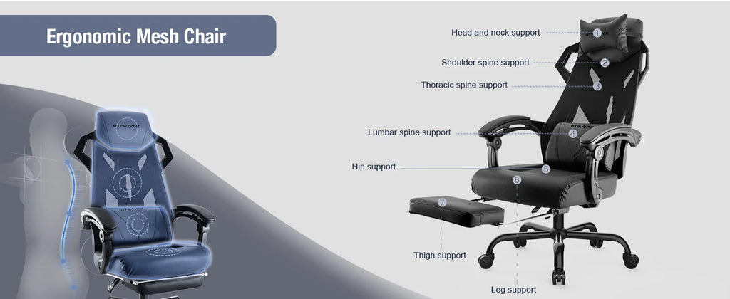 Ergosed GTPLAYER - Gaming Ergonomski pisarniški stol