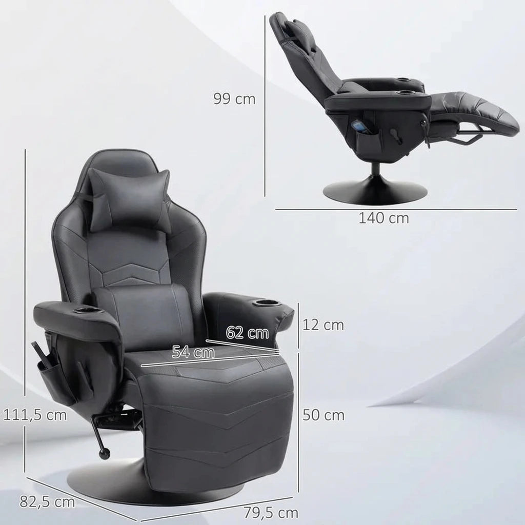 Ergosed MassagePro – Gaming Masažni počivalnik