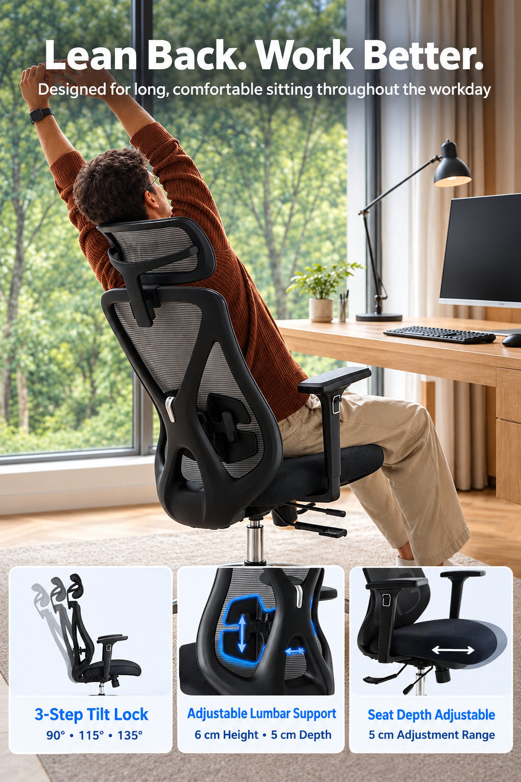 Ergosed INTERA - Ergonomski pisarniški stol
