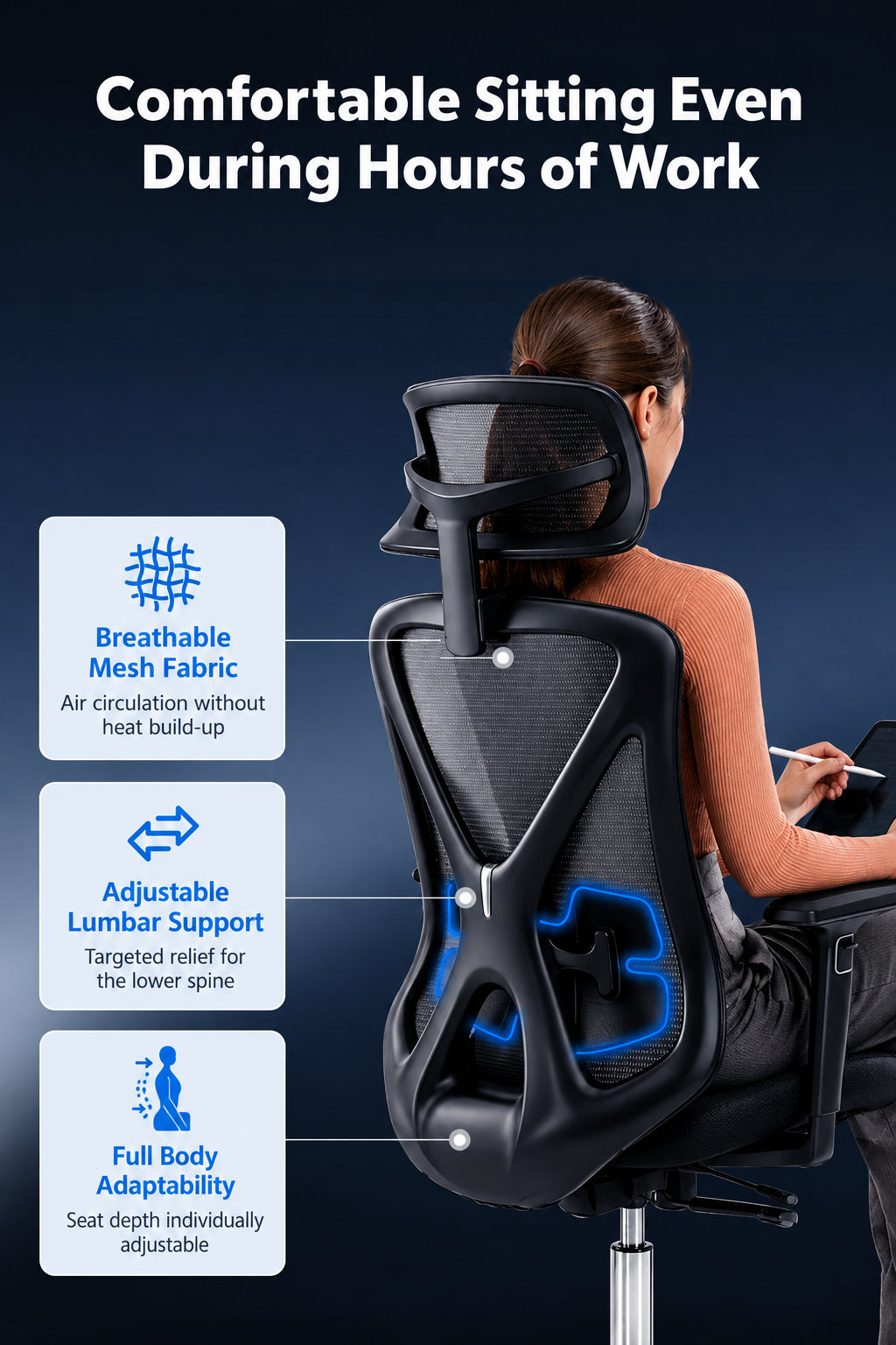 Ergosed INTERA - Ergonomski pisarniški stol