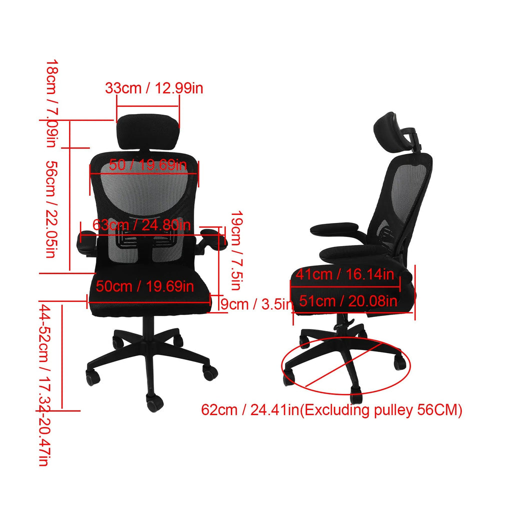 Ergosed Basic01 – Ergonomski Pisarniški Stol - Ergosed Ergonomska in Ortopedska oprema