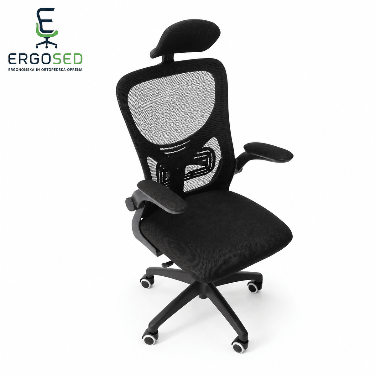 Ergosed Basic01 – Ergonomski Pisarniški Stol - Ergosed Ergonomska in Ortopedska oprema
