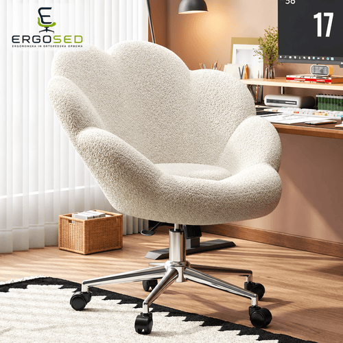 Ergosed Cloud - Udoben estetski pisarniški stol - Ergosed Ergonomska in Ortopedska oprema