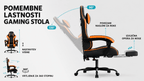 Ergosed Game – Ergonomski Gaming Stol - Ergosed Ergonomska in Ortopedska oprema