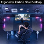 Ergosed ITGame – Ergonomska Gaming Miza z RGB Osvetlitvijo - Ergosed Ergonomska in Ortopedska oprema