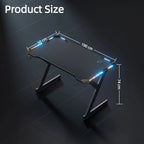 Ergosed ITGame – Ergonomska Gaming Miza z RGB Osvetlitvijo - Ergosed Ergonomska in Ortopedska oprema