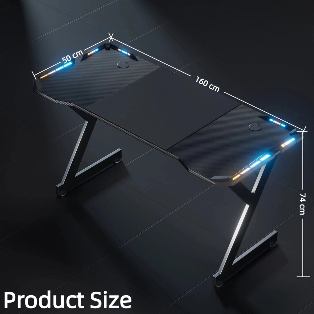 Ergosed ITGame – Ergonomska Gaming Miza z RGB Osvetlitvijo - Ergosed Ergonomska in Ortopedska oprema
