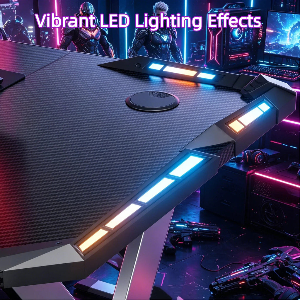 Ergosed ITGame – Ergonomska Gaming Miza z RGB Osvetlitvijo - Ergosed Ergonomska in Ortopedska oprema