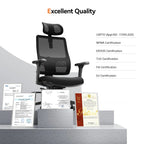 Ergosed MAGIC89 - Ergonomski pisarniški stol - Ergosed Ergonomska in Ortopedska oprema