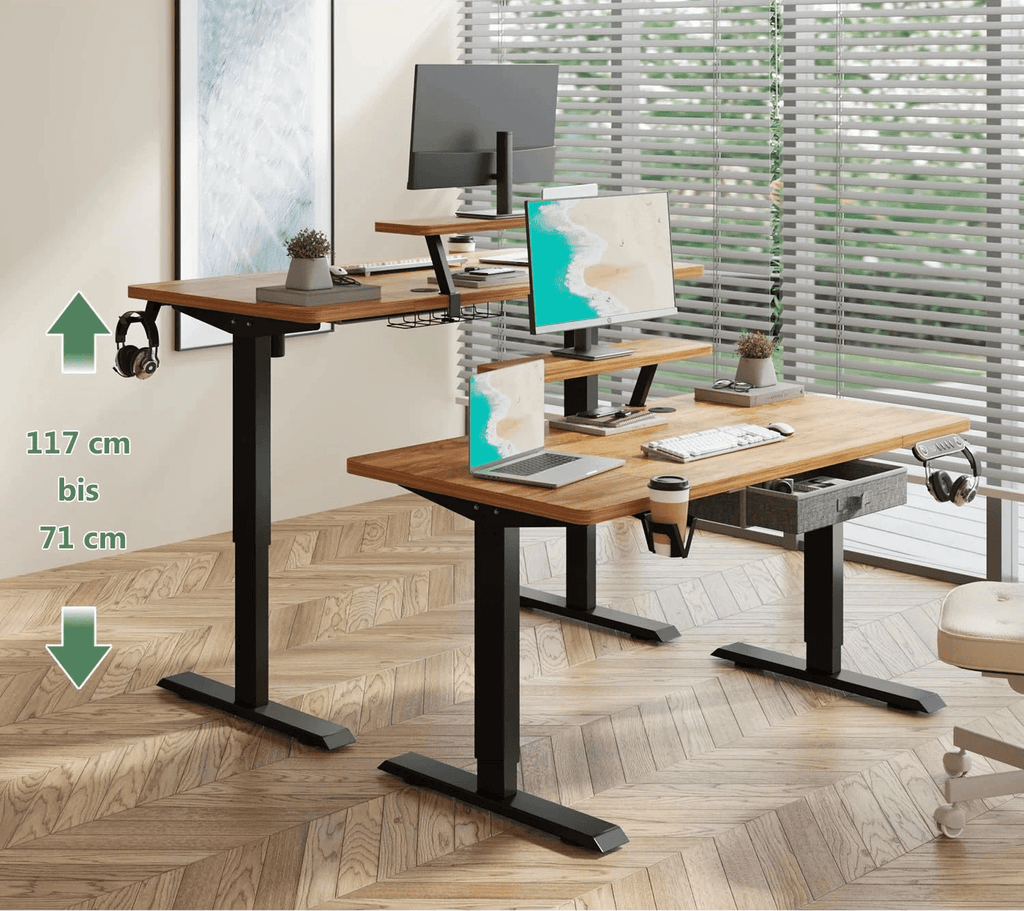 Ergosed Moderna01 - Električno nastavljiva pisalna miza - Ergosed Ergonomska in Ortopedska oprema