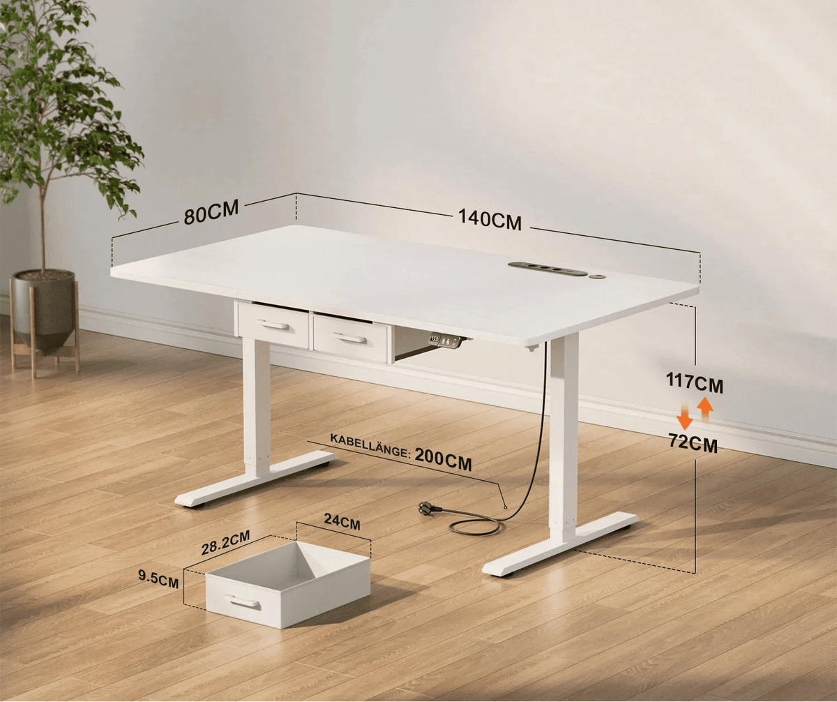 Ergosed Office – Električno Nastavljiva Miza - Ergosed Ergonomska in Ortopedska oprema