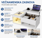 Ergosed OP001 – Dvižna Klubska Mizica - Ergosed Ergonomska in Ortopedska oprema