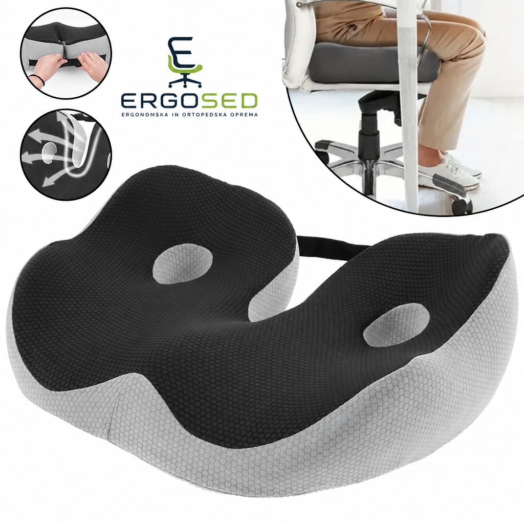 Ergosed Pillow – ergonomska sedežna blazina iz spominske pene