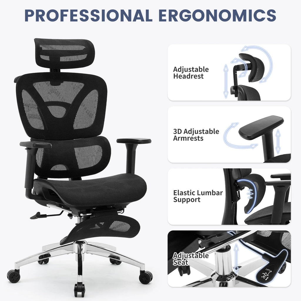 Ergosed PROcut - Ergonomski pisarniški stol - Ergosed Ergonomska in Ortopedska oprema