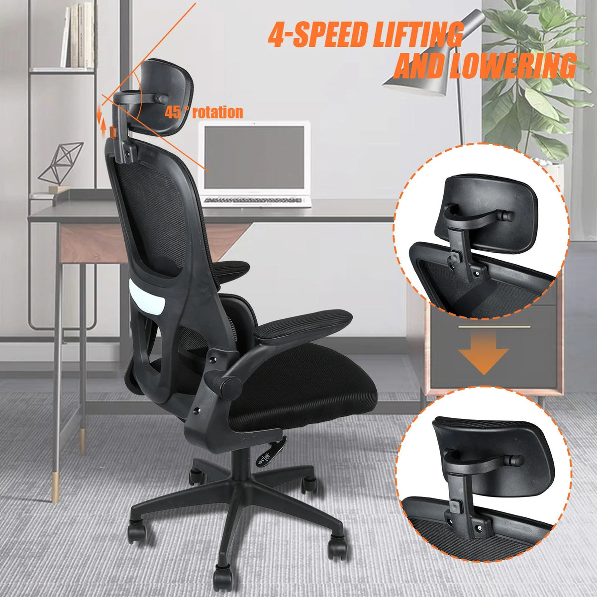 Ergosed SYNC – Ergonomski Pisarniški Stol - Ergosed Ergonomska in Ortopedska oprema