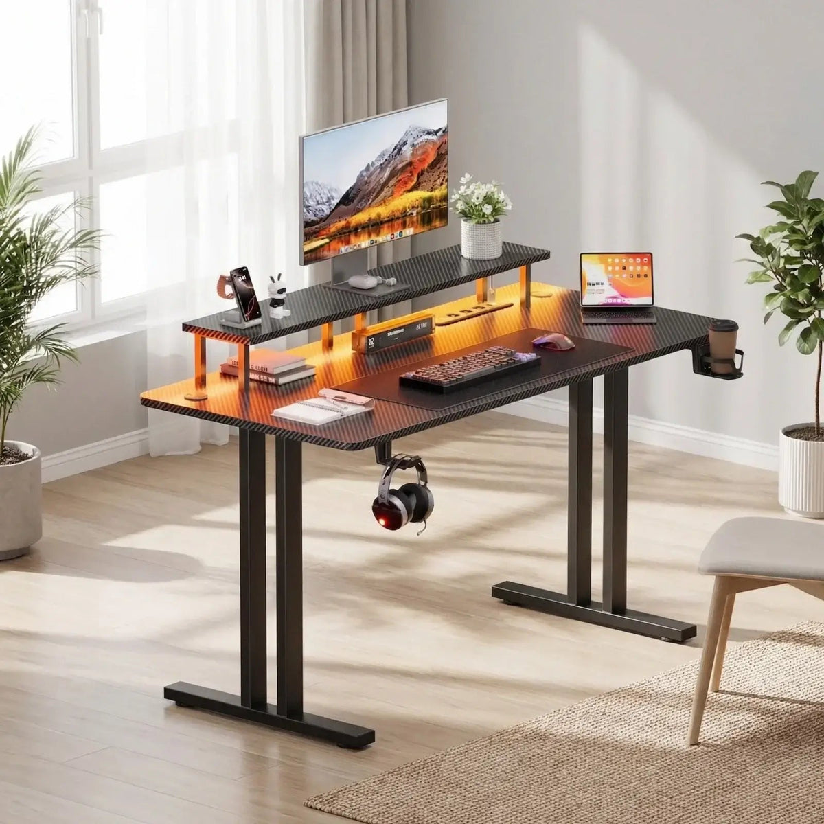 Ergosed VPGame – Gaming Miza z RGB Osvetlitvijo - Ergosed Ergonomska in Ortopedska oprema